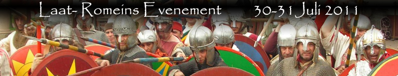 Late Roman Meeting at MuseumPark Ori�ntalis, The Netherlands, 29  to 31 July, 2011