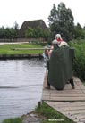 the British start defending the opposite bank
