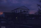 Evening falls.