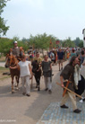 Teuxandrii in front