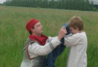Dressing up Jeroen..