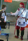 The class was very attentive, not only the boys..