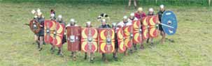 The Romans are taking possession of their burgus!