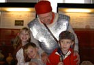 Me, my kids and my cousin. My brother and his family paid us a visit at the museum.