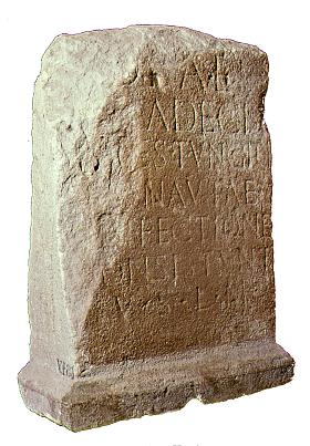 The original stone from the Rijksmuseum of Oudheden in Leiden.