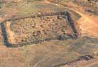 Close-up of camp C.
