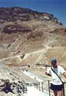 About an hour's climb ahead..